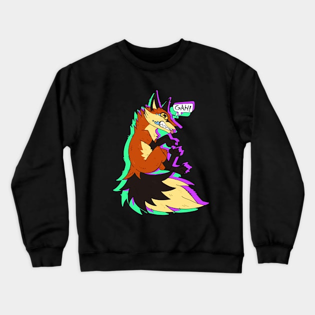 Roadkill Fox Crewneck Sweatshirt by Cynical_Blue